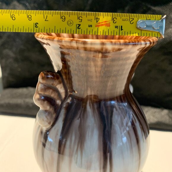 Mid Century - Brown Drip Glaze West German Vase - 501-12. - Picture 8 of 8